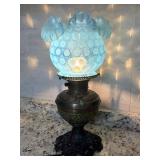Gone With The Wind Style Parlor Lamp w/ Fenton