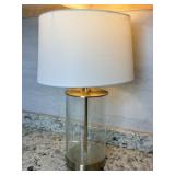 18ï¿½ Metal & Glass Table Lamp