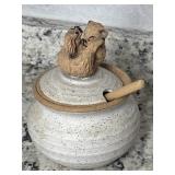 Betty Kendall Signed Art Pottery Honey Pot