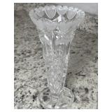 Vintage W. Germany Hofbauer Frosted & Clear Glass