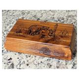 Call of The Wild Gaylord, Mich Cedar Dresser Box