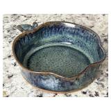 5 1/2ï¿½ Decorative Pottery Bowl Signed on Bottom