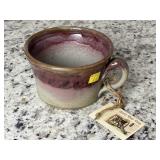 Nichols Pottery Civil War Cup 5ï¿½ x 3ï¿½