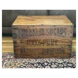 Franklin sugar is 100% pure always uniform crate