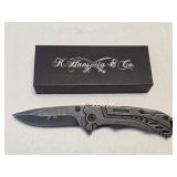 K. Hansotia & Co Folding Pocket Knife 3" Blade