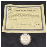 1963 Franklin Half Dollar 90% Silver