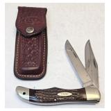 Case XX 6265 SAB 2-Blade Pocket Knife w/ Sheath