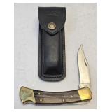Buck 110T Pocket Knife w/  Sheath