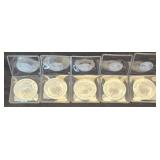 (5) 1-Troy Oz .999 Fine Silver Silvertowne Mint
