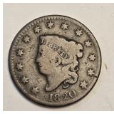 1820 U.S. Large Cent