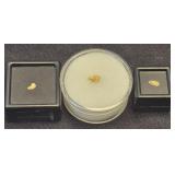(3) Gold Nuggets (Weights Assumed to be Accurate)