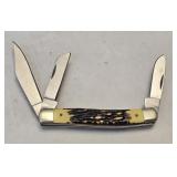 3-Blade Unmarked Knife