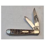 Case XX Amber Bone Copperhead 2-Blade Pocket