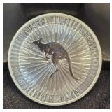 2025 Australian $1 Kangaroo 1oz  999.9 Fine Silver