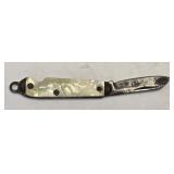 Vintage Mini Mother of Pearl Handled Pocket Knife