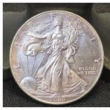 2000 American Silver Eagle Dollar 1-Oz .999