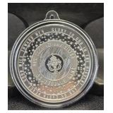 Scottsdale Mint 1 Troy Oz .999 Colored Santa Ebay