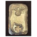 31.2 Grams German Luftwaffe Bar 999 FEIN SILBER