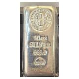 10 Oz Nadir 999.9 Silver Bar