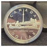 1 Oz 1984 Canadian Silver Dollar