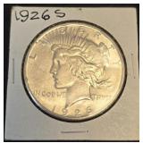 1926-S Peace Silver Dollar 90% Silver