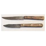 (2) Old Hickory Kitchen Knives