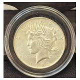 1923 US Peace Silver Dollar 90% Silver