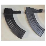 (2) Metal 30rd-? SKS Magazines