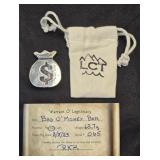 2oz. LCT Bag of Money 62.7g .999 Fine Silver