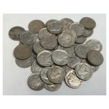 Several (42)  Buffalo Nickels As Pictured