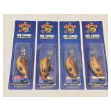 (4) Joe Camel Humpback Lures