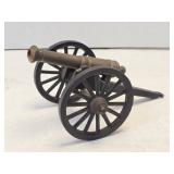 Miniature Brass Cannon 8" Long