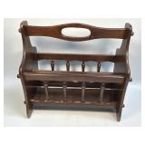 (FL) Wooden Magazine Rack