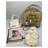 (D) Cross-Stitch Supplies and Bag as Shown