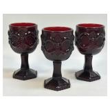 (D) Vintage Avon 1876 Cape Cod Collection Ruby