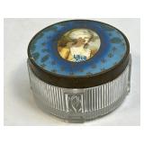 (D) Vintage Powder Box