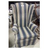 (BR) Mid Century Wing Back Arm Chair