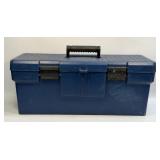 (D) Contico Plastic Toolbox With Lift Out Tray