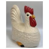 (D) Vintage Bryon Molds Ceramic Rooster Cookie