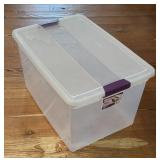 (FL) Sterilite 66 Qt Clear View Latch Storage