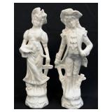 (D) Vintage White Collectible Blanc De Chine Man /