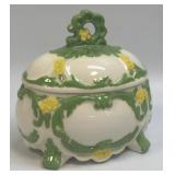 (D) Vintage Holland Mold Ceramic Trinket Jewelry