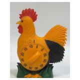 (D) Vintage Antique Kitschy MCM Rooster 60 Minute
