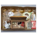 (G) Assorted Lot As Pictured Including Wooden