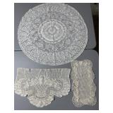 (D) Doilies as Shown