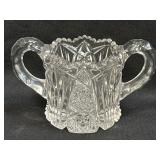 (D) Antique Imperial Glass Open Sugar Bowl