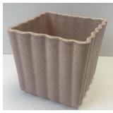 (D) 5" Pottery Planter PF4 USA  As Pictured