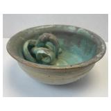 (D) 6" Studio Art Pottery