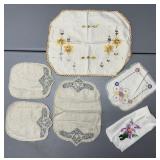 (D) Embroidery Pieces as Shown