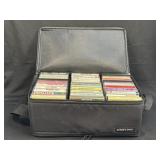 (D) Case Logic Dual Sided Cassette Holder Storage
